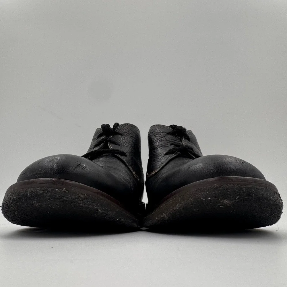 Johnston & Murphy Black Leather Copeland Chukka Boots Memory Foam Size 9M